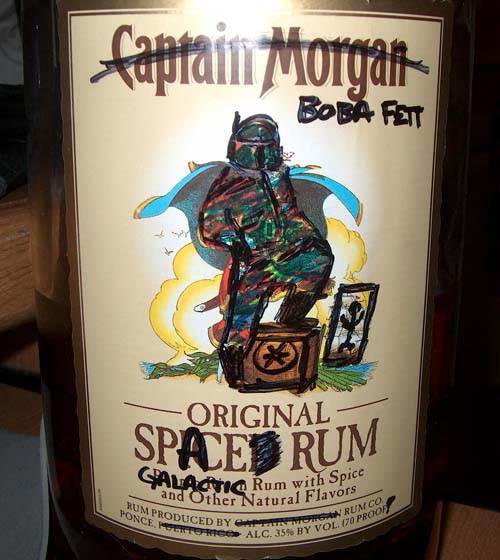 Boba Fett Spaced Rum